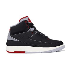 BLACK/CEMENT GREY-FIRE RED-SL